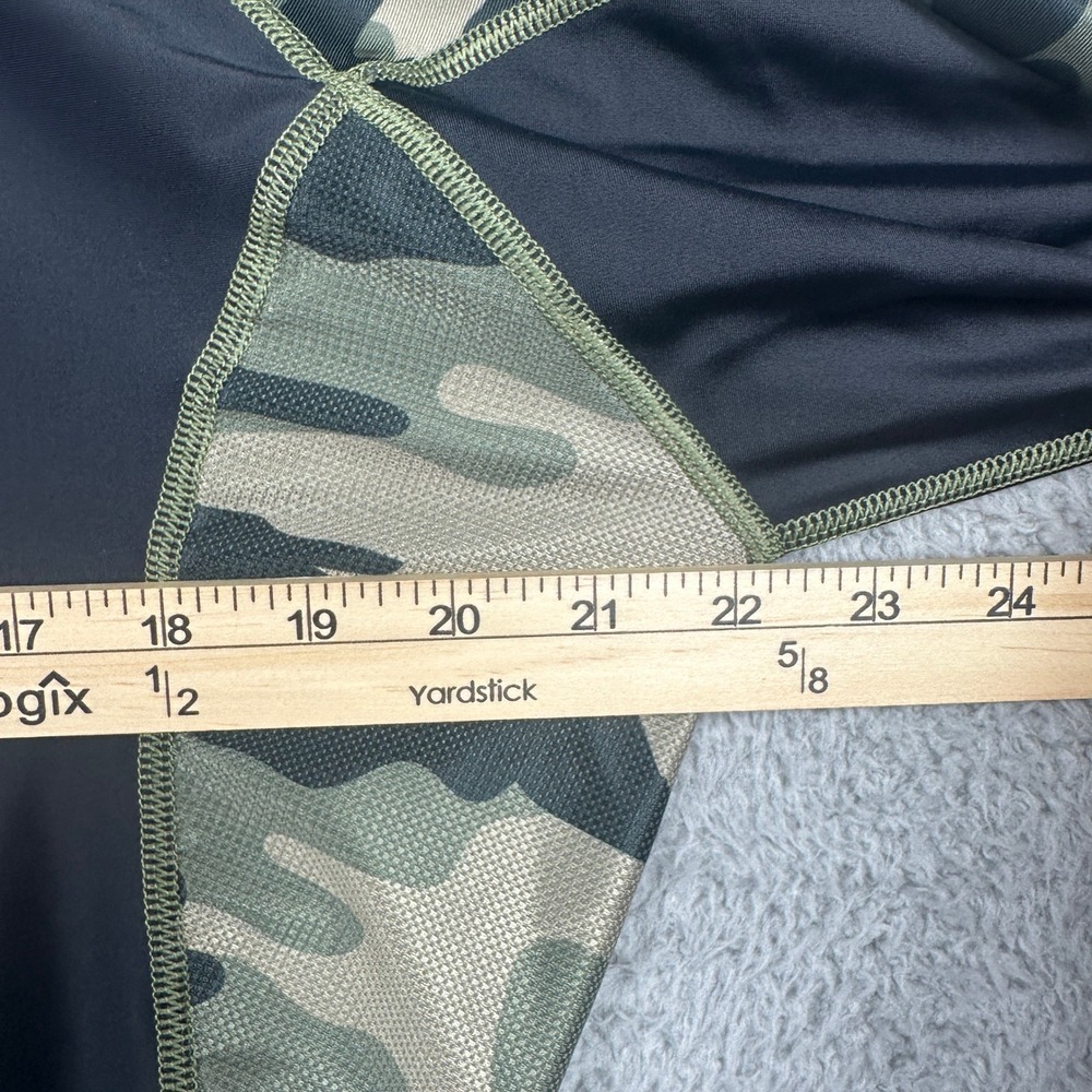 Gorilla Wear Lander Rashguard Mens 2XL Black Camo Long Sleeve Compression‎ Shirt - Picture 9 of 11